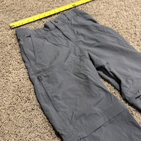 Columbia youth gray sz Medium (10/12) zip-off Omni Shade performance pants - Picture 12 of 14
